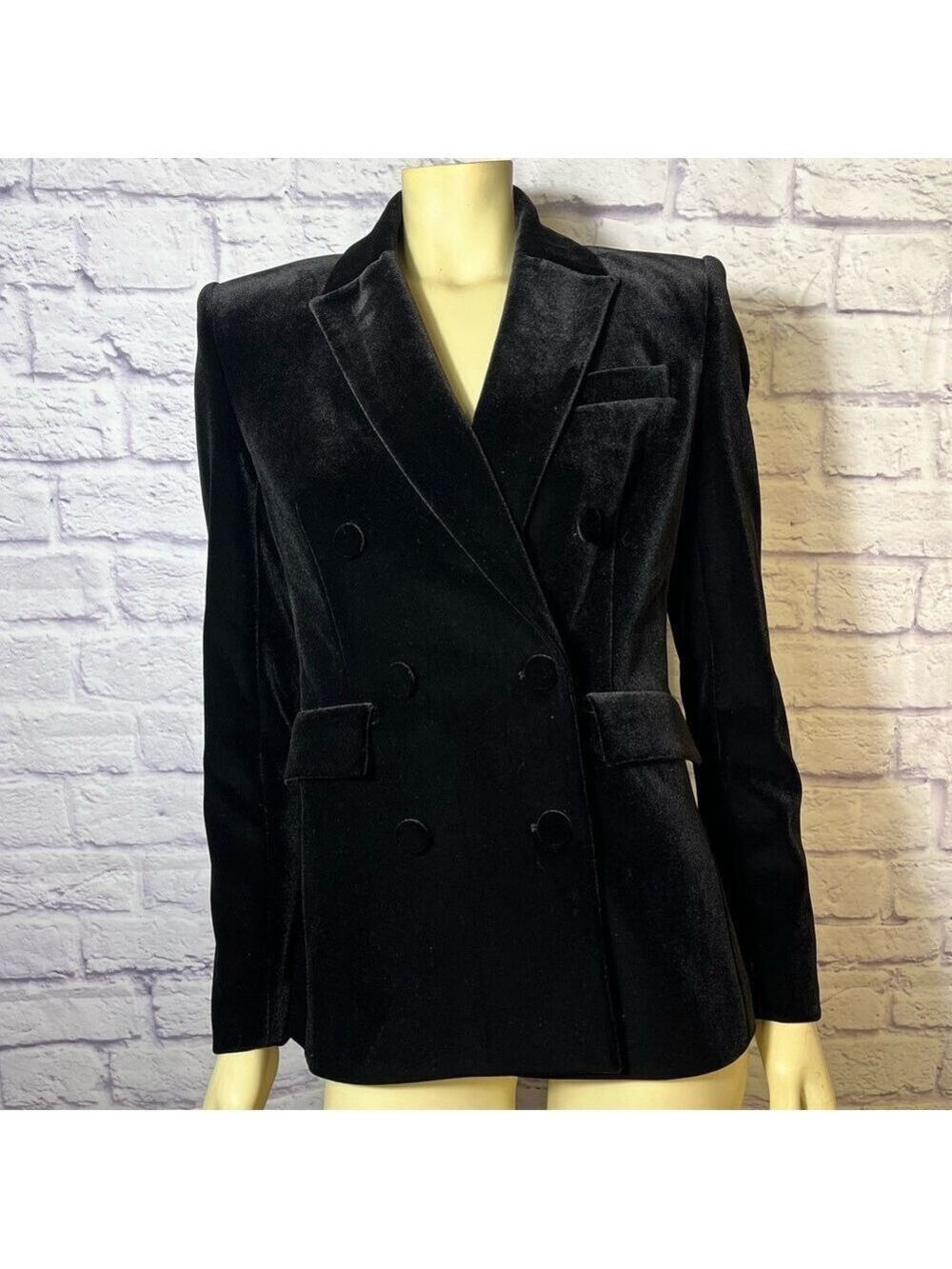NWT Generation Love Women’s Arielle Black Velvet Blazer - Picture 7 of 15